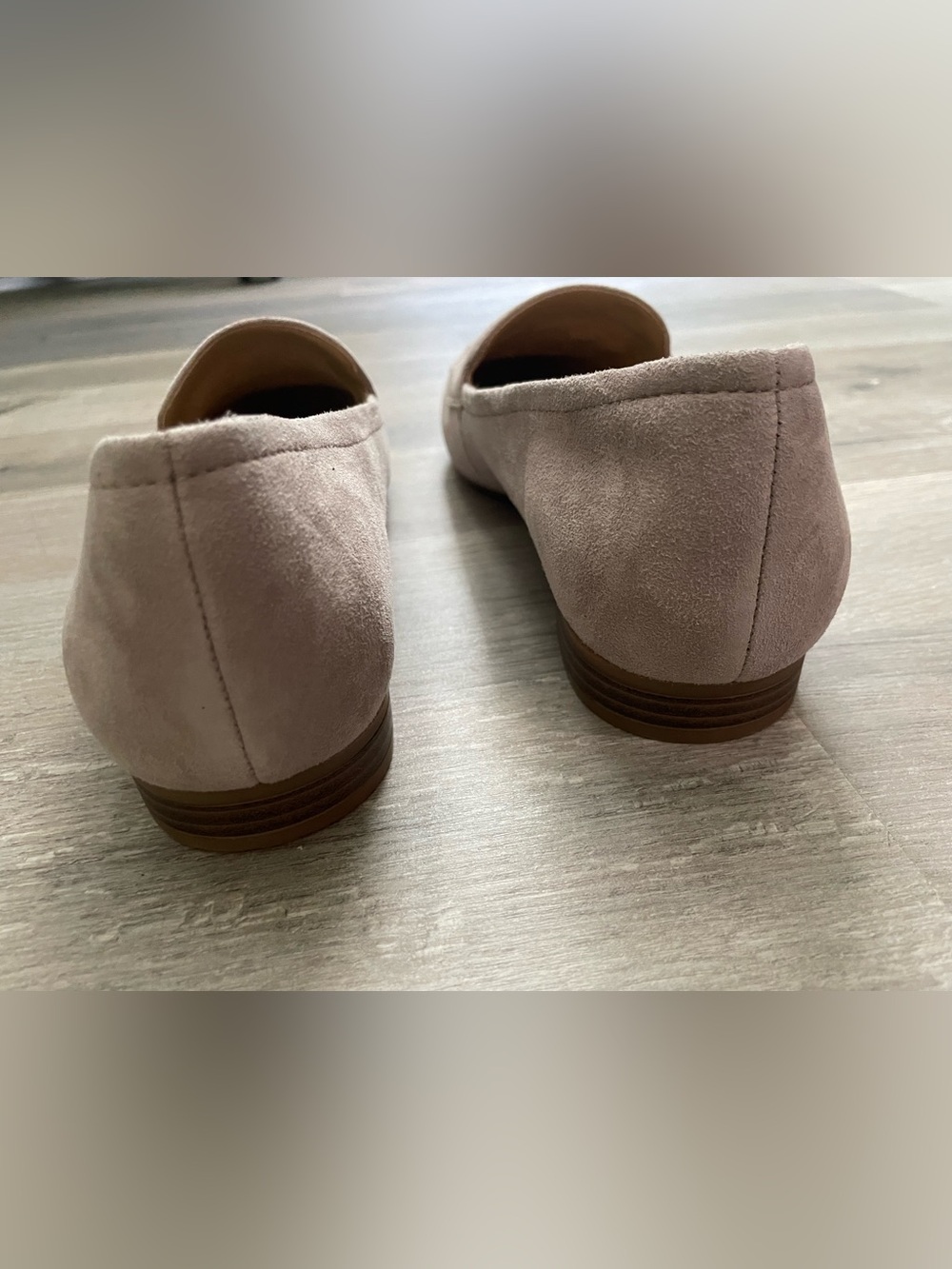 NWT Naturalizer Leather Suede Neutral Loafers - Size 9.5 - Picture 4 of 7